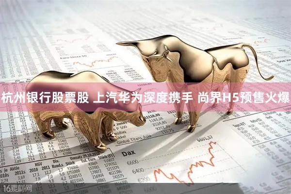 杭州银行股票股 上汽华为深度携手 尚界H5预售火爆
